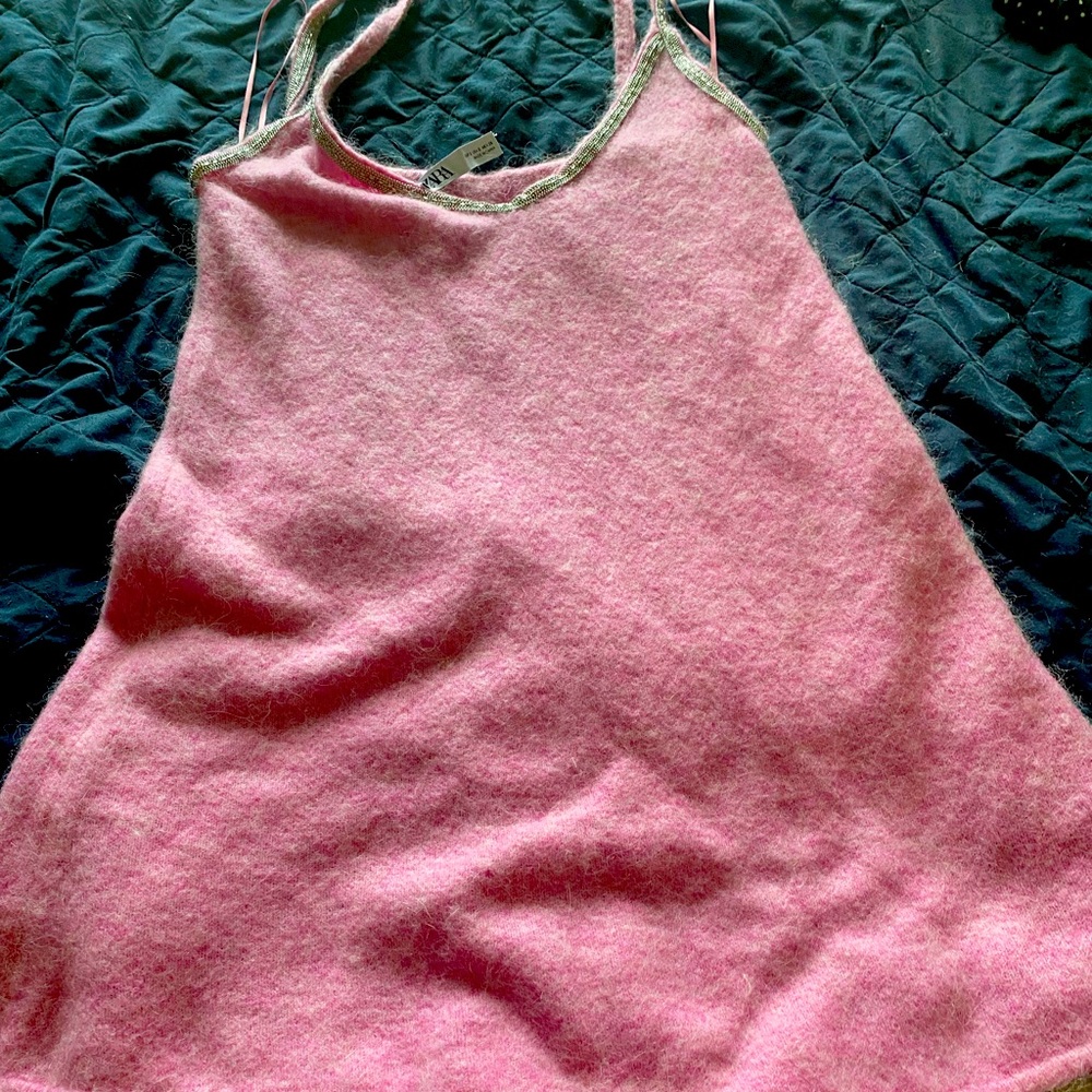 Cute little mini wool dress from Zara